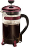 Primula Classic 8-Cup Coffee Press, Metallic Red