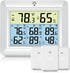 Urageuxy Weather Station Wireless Indoor Outdoor Thermometer with 3 Sensors, Remote Temperature