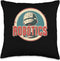 Retro for Teacher and Students Throw Pillow - Robot Robotics Engineer