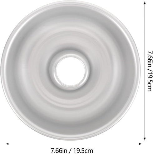 Ifundom Cheesecake Pan, Round Chimney Pudding Cake Pan, Non-Stick Baking Pan for Cake Grinding Wheel