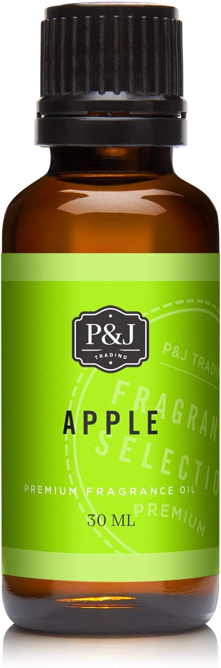 P&J Trading Fragrance Oil | Apple Oil 30ml - Candle Making, Freshie Scents, Soap Making, Diffuser Oil