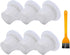 6 Pack HEPA Filter Replacement Compatible with KMM Handheld Car Vacuum Cleaner, Auloea Mini Car Vacuum Cleaner