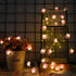 13FT 40LED Pink Rose Flower String Lights, Battery Operated Fairy Light Romantic Valentine's Day Decor, Decorative