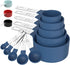 TILUCK Measuring Cups & Spoons Set, Stackable Cups and Spoons, Kitchen Gadgets for Cooking & Baking, Blue