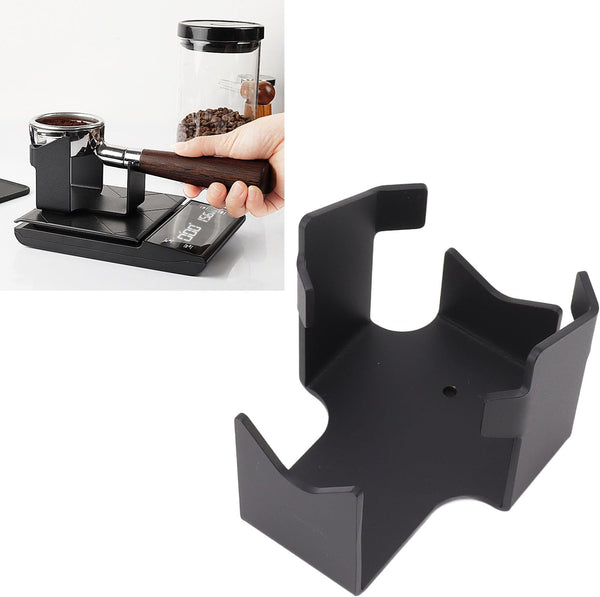 Coffee Portafilter Holder, Aluminum Stand for Coffee Portafilter Tamping Station, Ideal for Home, Apartment, Office,