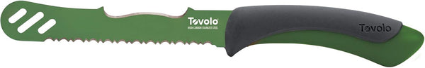 Tovolo 5.75" Slicer with Comfort Grip Handle, Serrated Kitchen Knife for Avocados with Pitter & Masher, 1 Count