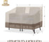 600D 77 34 33 inches HERA'S PALACE Waterproof Outdoor Bench Cover, Heavy Duty Outdoor Sofa Cover, Windproof & Anti-UV