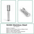 Mini SS304 Stainless Steel Scoop with Tamp Tool, 0.1 Gram Capacity Spoon for Sugar, Salt, Powder, Spices, Dishwasher