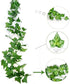 KUPOO 12 Strands 84 Feet Artificial Ivy Leaf Plants Vine Hanging Garland for Wedding Party Decoration