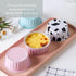 Mini Aluminum Foil Cupcake Baking Cups with Lids, 40pcs, 5oz - Disposable Round Cake Containers for Party, Wedding, Tart