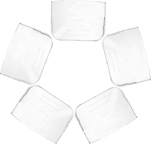 5pcs Clear Drinking Glasses, Plastic Rice Cooker Water Box, Transparency Condensation Collector Accessories