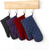 Anyi Oven Mitts - Professional Heat Resistance Kitchen Cotton Oven Gloves for Grilling, Cooking, 2-Pack with Soft Lining