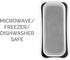 Signoraware Butter Dish with Lid, Durable Plastic Butter Keeper Container for Countertop, Unbreakable BPA Free, Black