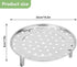 10in Steamer Rack, Stainless Steel Canning Rack Cooking Food Steaming Tray for Pressure Cooker