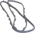 Dryer Front Panel Air Seal DC62-00344A Compatible with Samsung DV48H7400GW, DV400GWHDWR