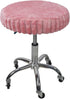 2 Pack Shukii Stool Covers - Soft Slipcover with Elastic Cushion for Round Bar Stool Seat Covers (Pink, Large)