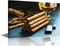 Whiskey Wall Art Cigar Prints with Cigarette Lighter for Living Room, Modern House Decor Framed 12"Wx18"H
