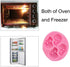 Chocolate Candy Molds, Halloween Skulls Silicone Fondant Mold Set of 3 for Cake Decoration