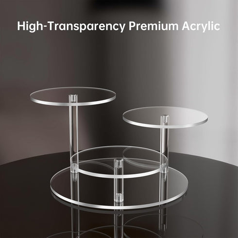 Sets, Stand,2PCS NiHome Clear Acrylic Display Stand for LEGO Botanical Collection Multi-Tier Showcase Figurine Display