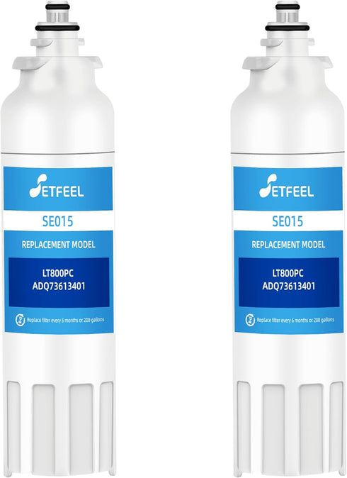 LG Water Filter Replacement ADQ736134, LT800P, 2 Pack for LSXS26326S, LMXC23746S, Kenmore Elite 9490, 469490