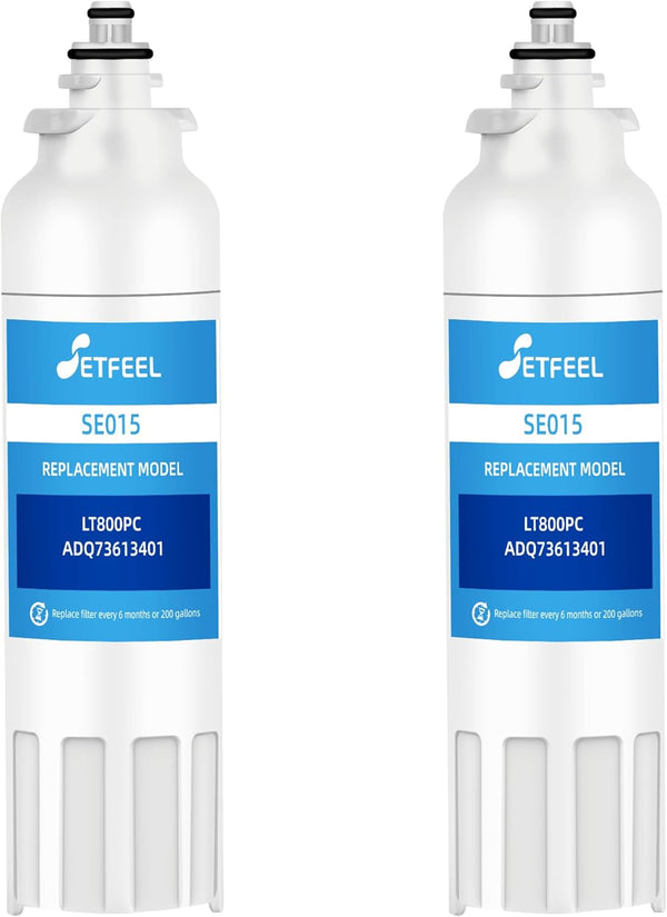 LG Water Filter Replacement ADQ736134, LT800P, 2 Pack for LSXS26326S, LMXC23746S, Kenmore Elite 9490, 469490