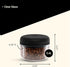 Fellow Atmos Vacuum Coffee Canister & Food Storage Container, 0.4 Liter Holds 6 oz of Coffee Beans, Airtight Clear Glass
