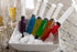 25 Pack (1oz) Jello Shot Syringes Combo with Tray/Racking Stand for Holiday Party Supplies