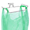 Large Stainless Steel Trash Bag Holder for Kitchen Cabinets, Under Sink Garbage Bag Holder, Waste Can