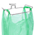 Large Stainless Steel Trash Bag Holder for Kitchen Cabinets, Under Sink Garbage Bag Holder, Waste Can