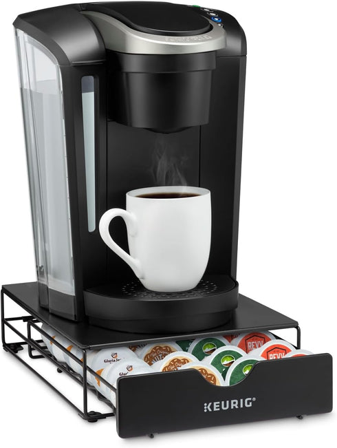 24 24ct, 9.2 3.3 12.2 inches Keurig Slim Non-Rolling Storage Drawer, Coffee Pod Storage, Holds up to Keurig K-Cup Pods