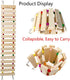 Vehomy Chicken Coop Toy Chicken Toys for Hens Natural Wood Chicken Ladder Chicken Swing Chicken Perch for Birds Poultry