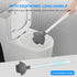SetSail Toilet Brush and Plunger Set, 2 Packs Heavy Duty Toilet Bowl Brush and Holder, Hidden Toilet Plunger for Deep