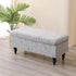 52) Eco-Ancheng Storage Ottoman Cover Rectangle Ottoman Slipcover Folding Storage Bench Cover Footrest Stool Slipcover