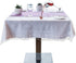 LAMINET Heavy-Duty Deluxe Crystal Clear Vinyl Tablecloth Protector 54" x 74"