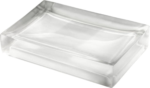 Izod - Soap Dish, Sleek Resin Countertop Accessories, Dorm Room Essentials, Modern
