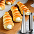 Guowall Cream Horn Mold, 21pcs Stainless Steel Ice Cream Cone Mold and Tubular Shaped Reusable Pastry Mould