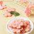 2-Inch Pastry/Cookie/Fondant Stamper, 4 Stamps Pink Cherry Blossom Shape Flower Hand Pressure Pastry Tool Set