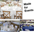 72 inches 2-3ft 4 Urby White Round Tablecloth for Round Cocktail or Coffee Table, Round Tablecloth for Table