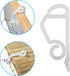 WHYHKJ 120PCS Outdoor Lighting Hooks, Christmas Light Clips, Hanging Gutter Hook Outdoor Light Clips for Halloween