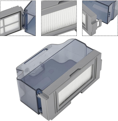 Vacuum Dust Pan Fit For Lefant M210/M213/M210B, Fit For OKP K2 K2P K3 Robot Vacuum Cleaner, Dust Container Box, Capture Fine Dust Cleaner