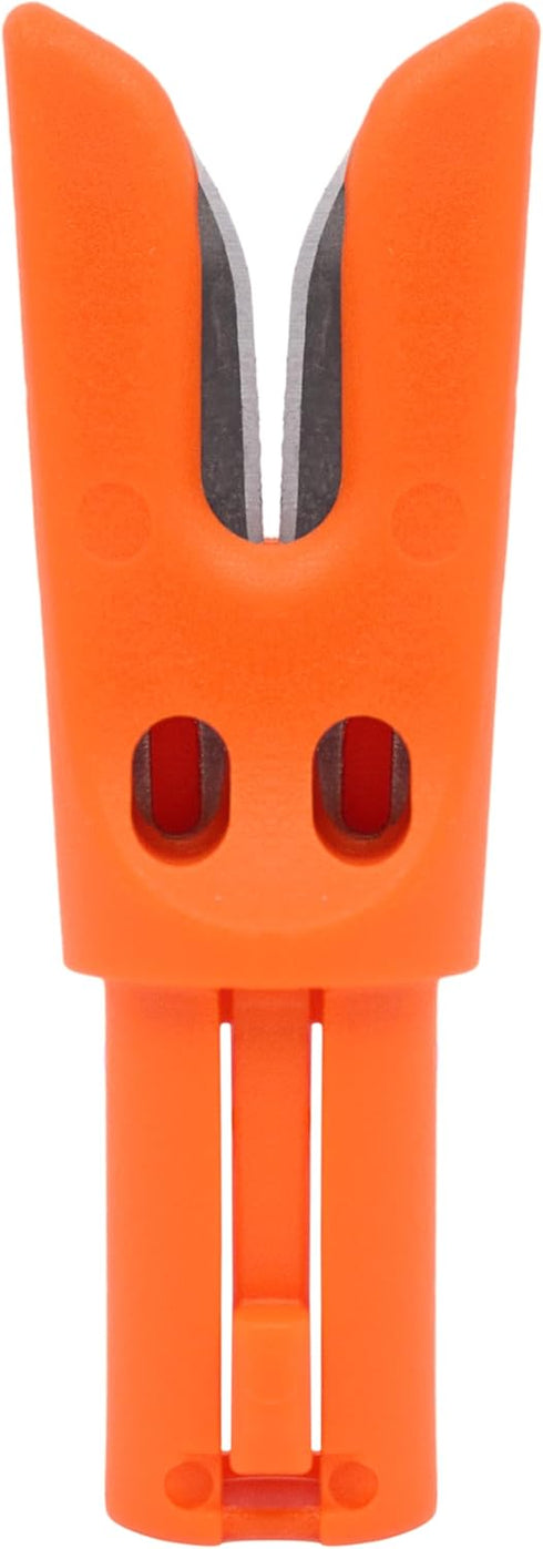 Zenport H335 Grape Razor Fork Harvest Tool, 9.5-Inch, Orange, with Replaceable Blade