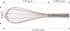 Progressive International Prepworks 12" Balloon Whisk, Handheld Steel Wire Whisk, BPA Free