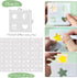 AryiHitt 141 Set 100 20 Pcs Baby Shower Game Sign Includes Decorative Square Signs DIY Blank Wooden Blocks Paint