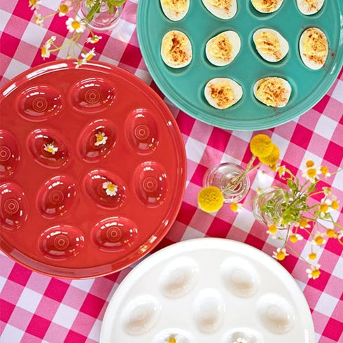 11-Inch Fiesta Egg Tray