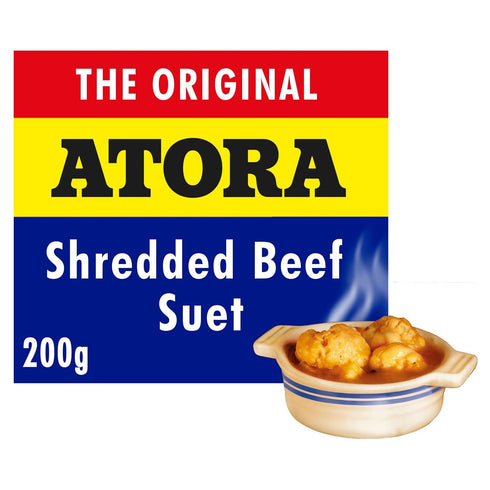 Atora Shredded Beef Suet 200g - Pack of 2