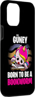 iPhone 15 Plus Gueney - Born To Be A Bookworm Personalized Case