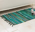 Chindi Rag Rug, Multi Color Striped Area Rug, Machine Washable Cotton, 20'' x 31"