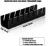 SIPRDE Hat Racks for Baseball Caps, 2 Pack No Install Acrylic Organizer for 14 Caps for Bedroom and Closet