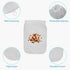 DAOGUAUNG 2 Pack 150 (7.8x11.8in) Reusable Micron Fine Mesh Bag Nut Milk Bag, Nylon Nut Bag Strainer for Straining