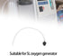 Agatige Portable Humidifier Tubing Connector, Small Generator Humidifier Cups Replacement Accessories for Home or Clinic